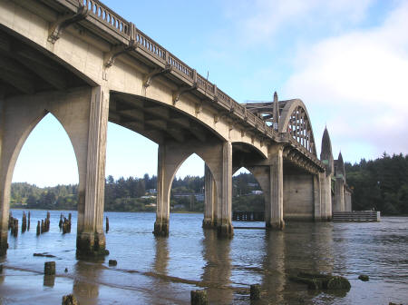 Bridge in Florence Oregon