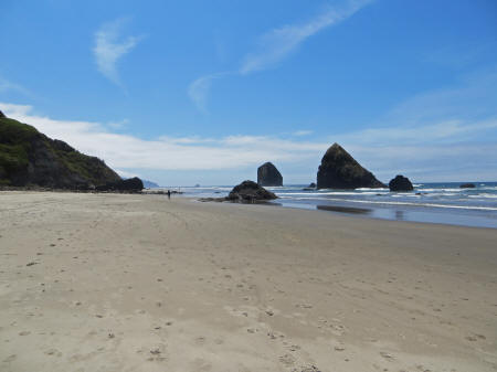 Pacific Coast Beach in Oregon